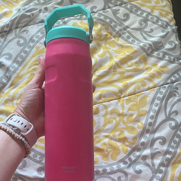 Stanley Kids Swim Pink and Teal Bottle - Picture 3 of 9
